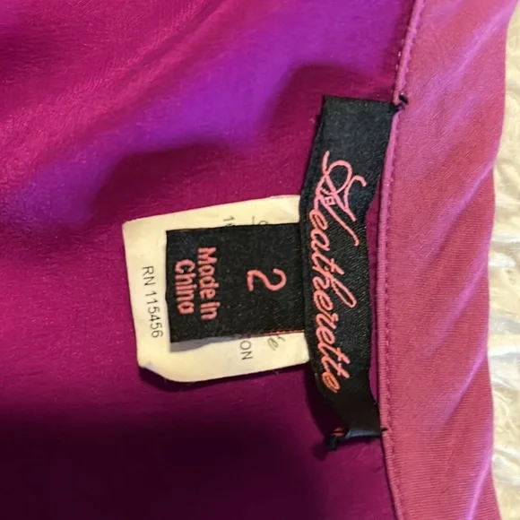 Heatherette hand embroidered dress size 2 - Picture 4 of 4